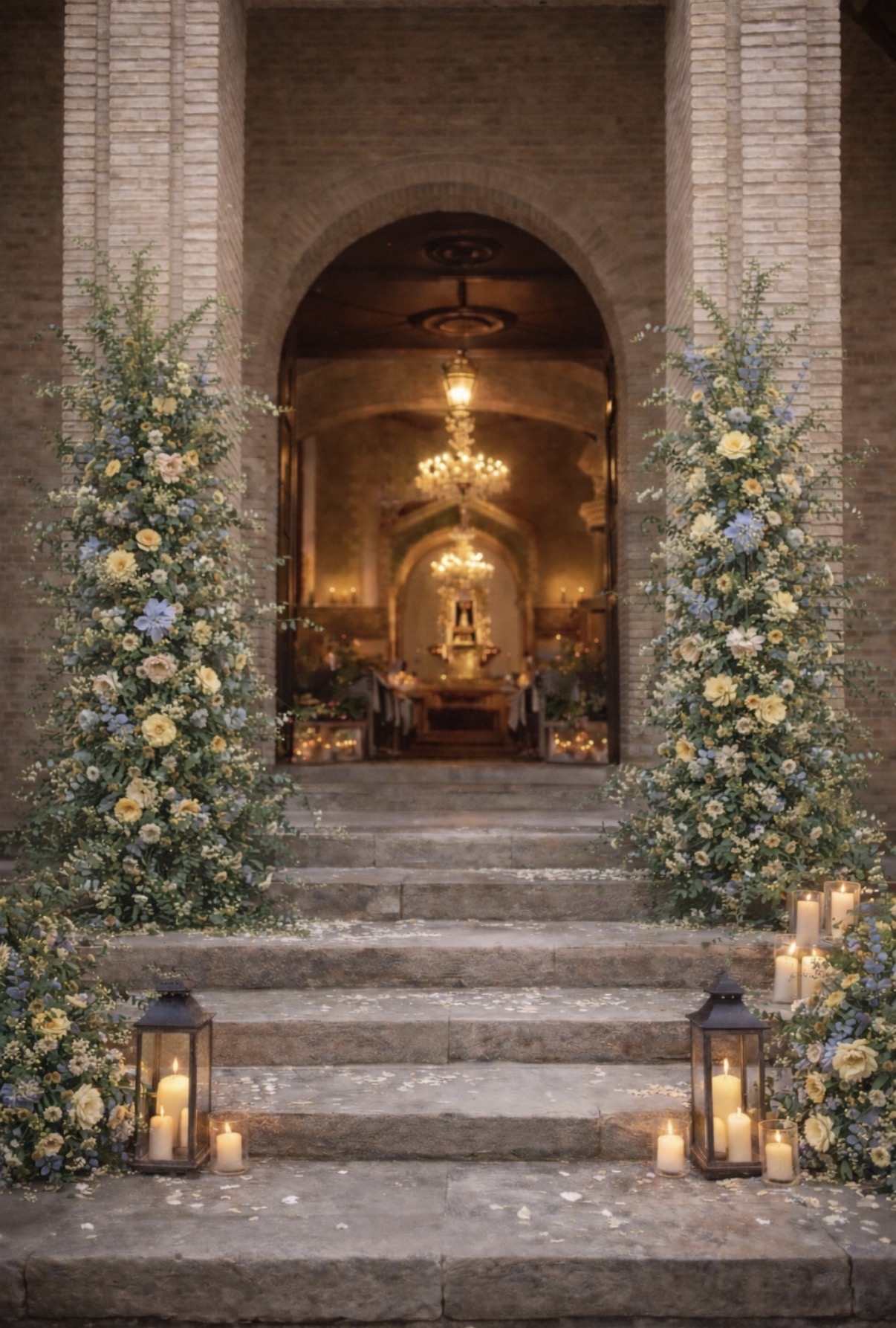 Decoración de Bodas. Flores para ceremonia.